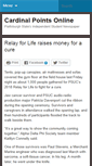 Mobile Screenshot of cardinalpointsonline.com